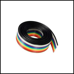 Rpi Shop - 10 Core Rainbow Color Flat Ribbon Wire