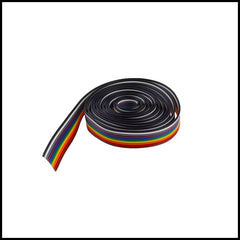 Rpi Shop - 10 Core Rainbow Color Flat Ribbon Wire