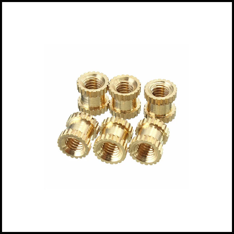 Brass Heat Set Insert Nut M3, M4, M5