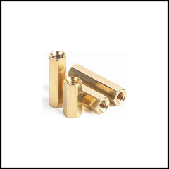 Rpi shop - Dual Ends Brass Pillar PCB Standoff Hexagonal Spacer, Hex Brass Standoff spacer Female to Female Spacing Screws Double pass Hex Long Nuts