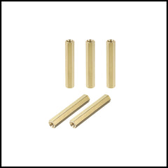 Rpi shop - Dual Ends Brass Pillar PCB Standoff Hexagonal Spacer, Hex Brass Standoff spacer Female to Female Spacing Screws Double pass Hex Long Nuts