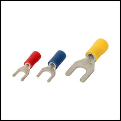 Rpi shop - Copper Fork Type Wire Lug, Battery Cable Ends, Insulated