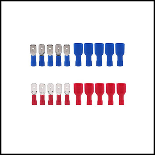 Rpi shop - Fully Insulated Male Female Spade Wire Connector