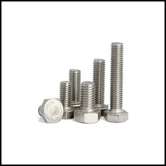 Rpi shop - M6 Hex Head Screws, Hex Head Bolt, Nickel-Coated, Machine Thread