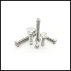 Rpi shop - M6 Hex Head Screws, Hex Head Bolt, Nickel-Coated, Machine Thread