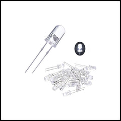 Rpi shop - 5mm LED (Light Emitting Diode) for DIY Project Works, Repairs, controller board Etc