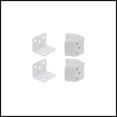 Rpi shop - Heavy Duty Corner L Angle Bracket, Powder Coated 90 Degree Joint L Shape Bracket