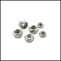 Rpi shop - Hex Nut, Nickle Coated