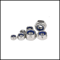 Rpi shop - Thread Nylon Insert Nylock Nut, Hex Nut