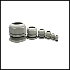 Rpi shop - PG Cable Gland, Plastic Nylon Adjustable Wire Gland