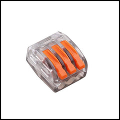 Rpi shop - Push-in Conductor Terminal Block, Wago Type Connector, LEVER-NUTS 3 Conductor Compact Connector