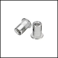 Rpi shop - Rivet Nut, Flat Head, Threaded Insert Nut