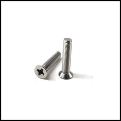 Rpi shop - SS 304 Phillips Drive Countersunk (CSK) Head Screws, Micro Screws, Stainless Steel, Fully Thread, Machine Thread