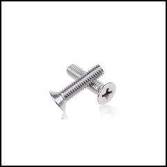 Rpi shop - SS 304 Phillips Drive Countersunk (CSK) Head Screws, Micro Screws, Stainless Steel, Fully Thread, Machine Thread