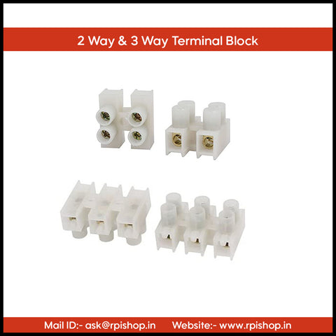 Rpi Shop - Terminal Barrier Block, Dual Row Type H Wire Connector, Insulated Electrical Wire Terminal Connector