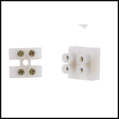 Rpi Shop - Terminal Barrier Block, Dual Row Type H Wire Connector, Insulated Electrical Wire Terminal Connector