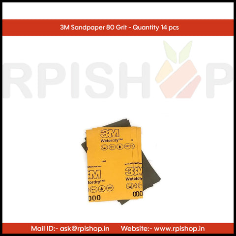 Rpi shop - 3M Sandpaper, For Dry or Wet Sanding