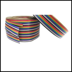 Rpi Shop - 10 Core Rainbow Color Flat Ribbon Wire