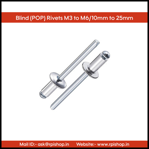 Rpi shop - Blind (POP) Rivets, for Riveting Gun/Riveter machine