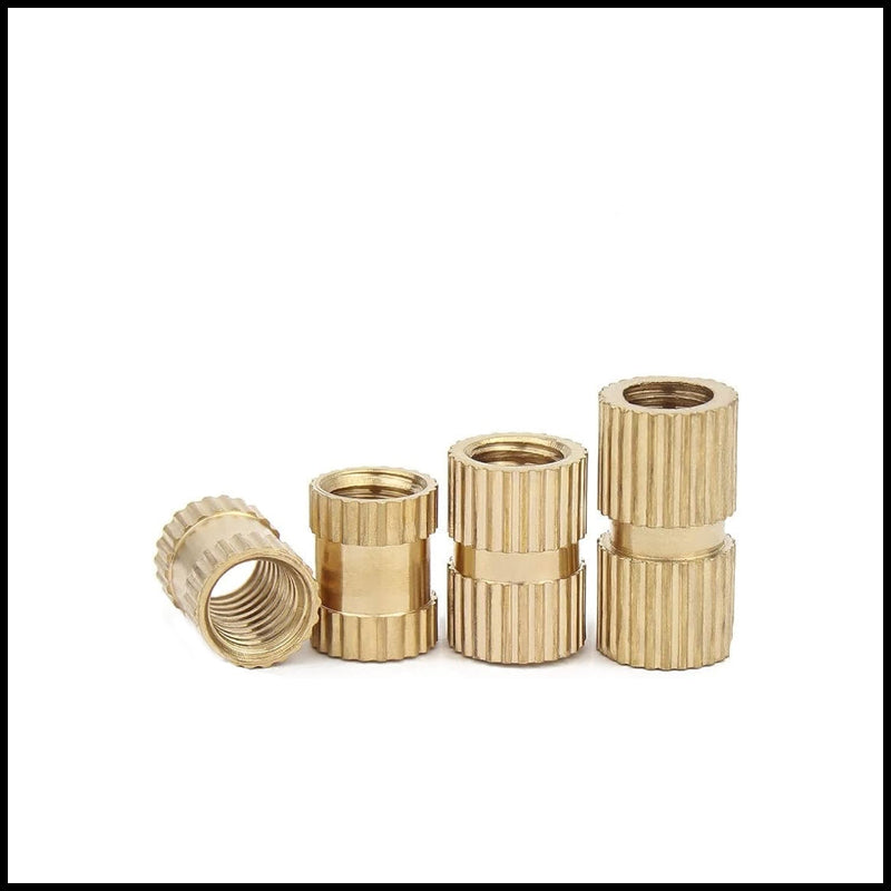 Rpi shop - Brass Knurled Nuts Threaded Heat Embedment Nut for Printing 3D Printer