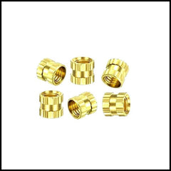 Rpi shop - Brass Knurled Nuts Threaded Heat Embedment Nut for Printing 3D Printer