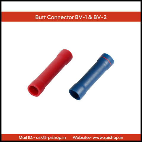 Rpi shop - Fully Insulated Straight Butt Connector