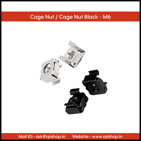 Rpi shop - Cage Nut, Mounting Cage Nut