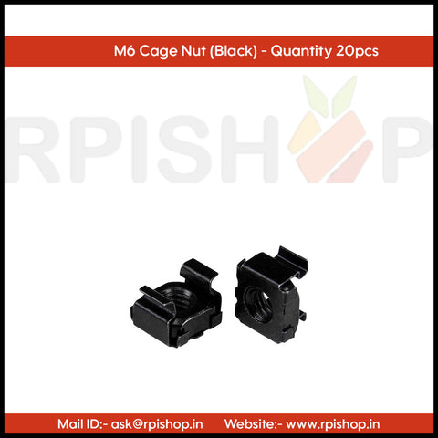 Rpi shop - Cage Nut, Mounting Cage Nut