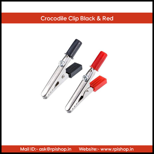 Rpi shop - 2 Inch(52mm) Crocodile Clip, Testing Metal Alligator Clips Clamps