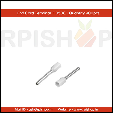 Rpi shop - Wire Ferrules Copper Crimp Connectors - End Cord Terminals (EHI)