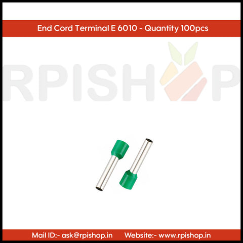 Rpi shop - Wire Ferrules Copper Crimp Connectors - End Cord Terminals (EHI)