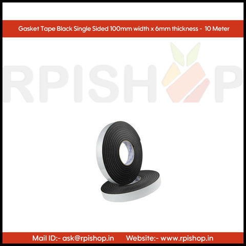 Rpi shop - Gasket Foam Single Sided Adhesive Tape - 10 Meter