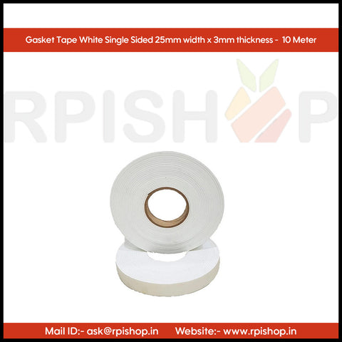 Rpi shop - Gasket Foam Single Sided Adhesive Tape - 10 Meter