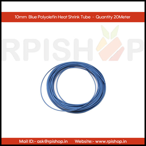 Rpi shop - 10mm Polyolefin Heat Shrink Tube, Insulated Wire Cable Sleeve