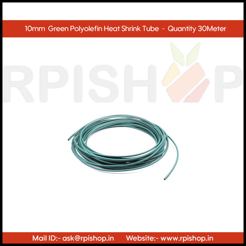 Rpi shop - 10mm Polyolefin Heat Shrink Tube, Insulated Wire Cable Sleeve