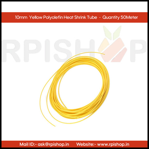 Rpi shop - 10mm Polyolefin Heat Shrink Tube, Insulated Wire Cable Sleeve