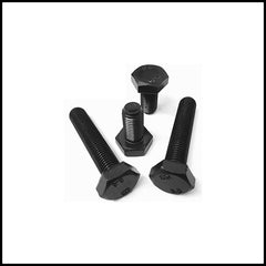 Rpi shop - M8 Hex Head Screws, Hex Head Bolt, Black Oxide-Coated, High Tensile, Machine Thread