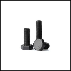 Rpi shop - M8 Hex Head Screws, Hex Head Bolt, Black Oxide-Coated, High Tensile, Machine Thread