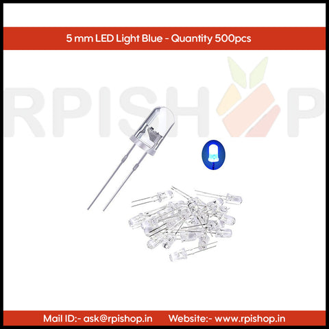 Rpi shop - 5mm LED (Light Emitting Diode) for DIY Project Works, Repairs, controller board Etc