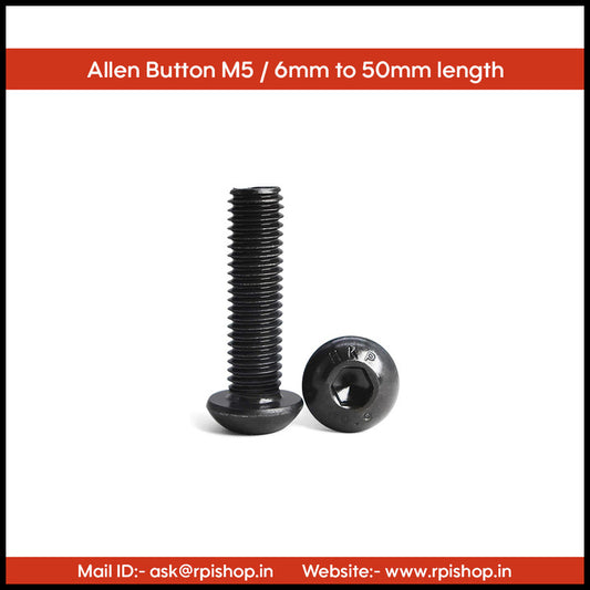 Rpi shop - M5 Button Head Socket Cap Screws