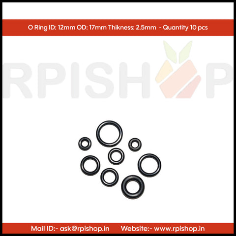 Rpi shop - Rubber O Rings, Oil Seal Gasket Replacement