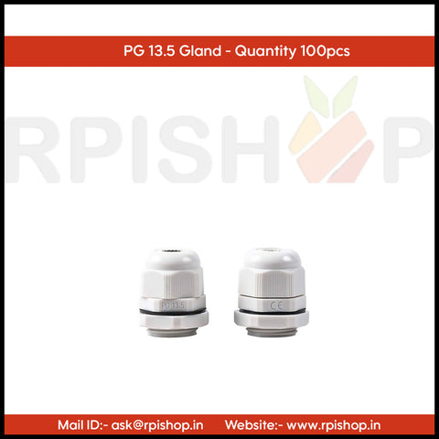 Rpi shop - PG Cable Gland, Plastic Nylon Adjustable Wire Gland