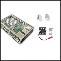 Rpi shop - Raspberry Pi 5 ABS Case With Cooling Fan and Heatsinks