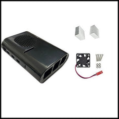 Rpi shop - Raspberry Pi 5 ABS Case With Cooling Fan and Heatsinks