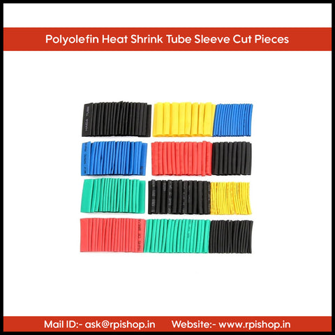 Rpi shop - 8mm Polyolefin Heat Shrink Tube, Insulated Wire Cable Sleeve 45mm(1.75'' Inch) Machine Cut Pieces