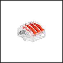 Rpi shop - Push-in Conductor Terminal Block, Wago Type Connector, LEVER-NUTS 3 Conductor Compact Connector