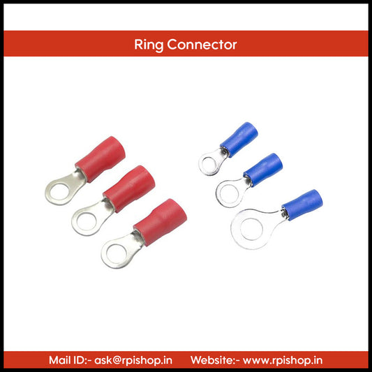 Rpi shop - Copper Ring Type Wire Lug, Battery Cable Ends, Insulated