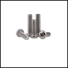 Rpi shop - SS 304 Phillips Drive Pan Head Screws, Micro Screws, Stainless Steel, Fully Thread, Machine Thread