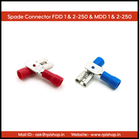 Rpi shop - Male Female Spade Wire Connector