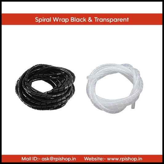 Rpi Shop - Spiral Cable Wrap, Cable Sleeve, cable Organizer